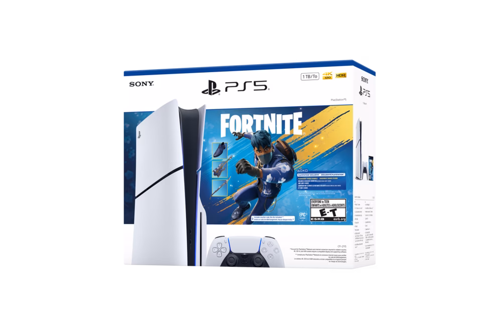 PlayStation 5 Slim – Disc 1TB + Fortnite
